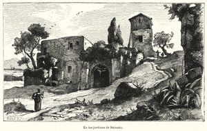 Tuinen van Sallust, Rome, Italië door German School