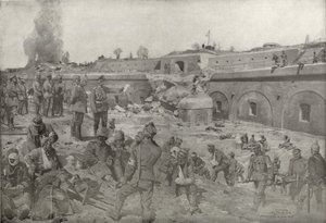 Generaal Veldmaarschalk von Mackensen bezoekt Augenfort van Przemysl door German School