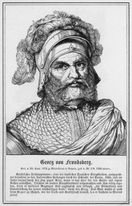 Georg von Frundsberg door German School