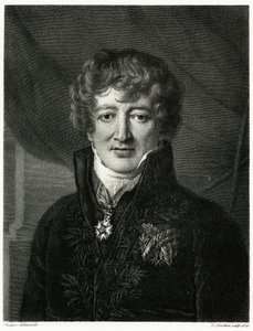 George Baron de Cuvier door German School