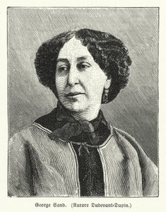 George Sand, Franse romanschrijver door German School
