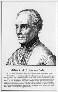 Gideon Ernst Freiherr von Loudon door German School