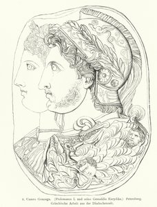 Gonzaga Cameo, Oud-Grieks gegraveerd juweel door German School
