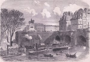 Kanonneerboten op de Seine door German School