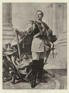 H I M William II, Duitse Keizer door German School