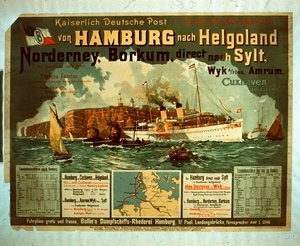 Hamburg naar Helgoland