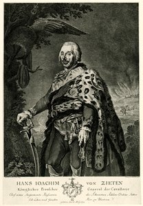 Hans Joachim von Zieten door German School