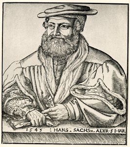 Hans Sachs door German School