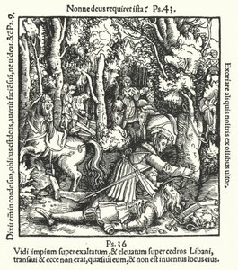 Hans von Hutten gedood door Ulrich, hertog van Württemberg, 1515 door German School