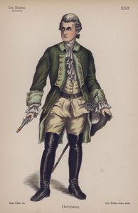 Hermann, uit Die Räuber (De Rovers) van Friedrich Schiller door German School