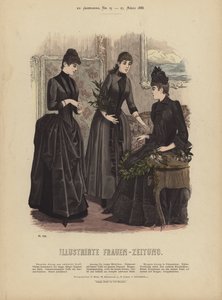 Illustratie voor Illustrirte Frauen-Zeitung door German School