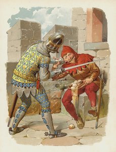 Illustratie voor Till Eulenspiegel door German School
