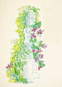 Illustratie uit Styl, uitgegeven 1922 door German School