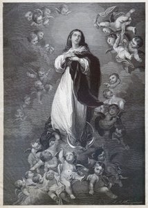Onbevlekte Ontvangenis (gravure)