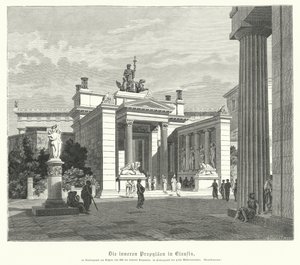 Binnenste propyleeën van Eleusis, Oud Griekenland