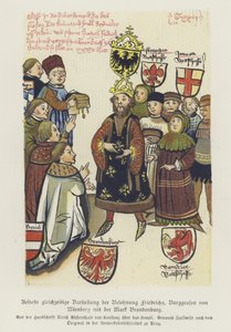 Investituur van Frederik V, Burggraaf van Neurenberg door German School