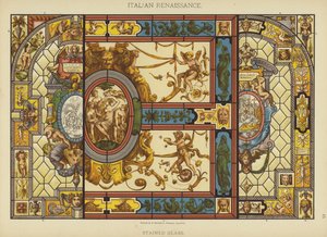 Italiaanse Renaissance, Glas-in-lood