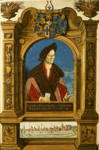 Jakob Fugger, uit Geheim Ehrenbuch des Fuggerschen Geschlechts door German School