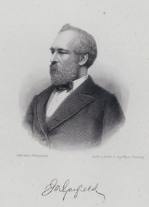 James A Garfield, Amerikaanse politicus en 20e president van de Verenigde Staten door German School