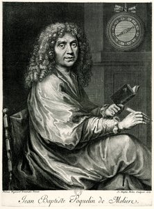 Jean Baptiste Molière door German School