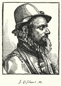 Johann Baptist Fischart, Duitse satiricus door German School