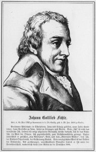 Johann Gottlieb Fichte door German School