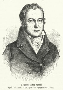 Johann Peter Hebel, Duitse dichter door German School