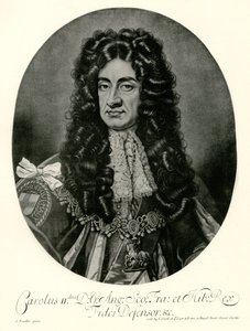 Karel II door German School