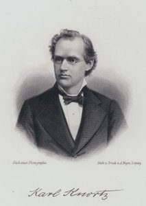Karl Knortz, Duits-Amerikaanse auteur (gravure)