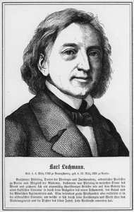 Karl Lachmann (gravure)