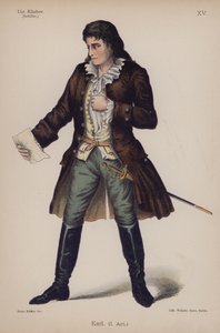 Karl, uit Die Rauber door Friedrich Schiller door German School