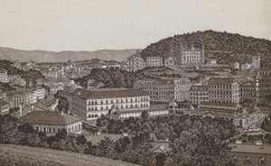 Karlsbad van de noordzijde