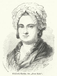 Katharina Elisabeth Goethe, moeder van de Duitse auteur Johann Wolfgang Goethe door German School