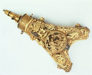 Kruitzak van Koning Hendrik VIII (1491-1547)