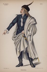 Kosinsky, uit Die Räuber (De Rovers) van Friedrich Schiller door German School