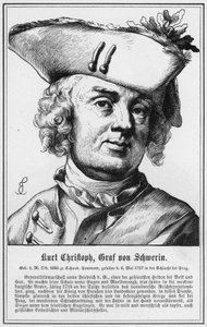 Kurt Christoph, Graaf van Schwerin (gravure)