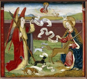 De annunciatie, de mystieke jacht op de eenhoorn