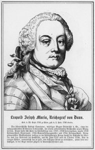 Leopold Joseph Maria, Rijksgraaf van Daun (gravure)
