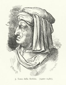 Luca della Robbia, Italiaanse Renaissance beeldhouwer door German School