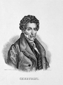 Luigi Cherubini (1760-1842) door German School