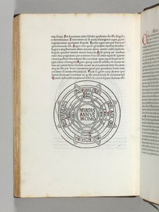 Mappa Mundi, de eerste gedrukte kaart van de wereld, uit 
