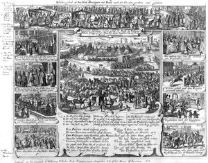 Huwelijksvieringen van Wolfgang Wilhelm, Graaf Palatijn van Neuburg en Magdelene van Beieren in 1613 door German School