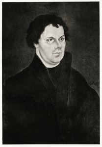 Martin Luther, 1884-90 (fototype) door German School