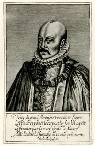Michel de Montaigne door German School