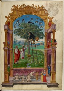 Gouden boom met kroon, de andere parabel, uit 