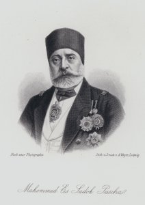 Muhammad III as-Sadiq, Bey van Tunis door German School