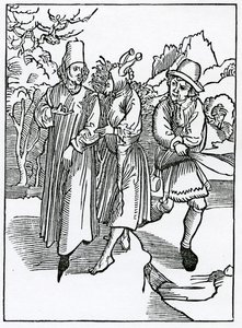 Over de ondeugd van ondankbaarheid en dwazen die het volgen, illustratie uit Alexander Barclay