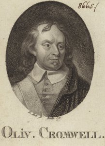 Oliver Cromwell door German School