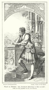 Oswald von Wolkenstein, Duitse dichter, componist en diplomaat door German School