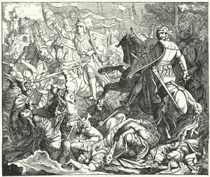 Otto I van Duitsland verslaat de Magyaren in de Slag bij Lechfeld, 955
